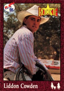 1991 Rodeo America Set B #79 Liddon Cowden Front